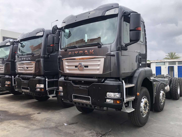 SINOTRUK SITRAK products successfully introduced into Morocco market
